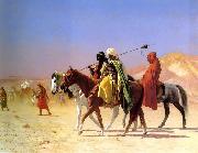 Jean-Leon Gerome Arabs Crossing the Desert Sweden oil painting artist